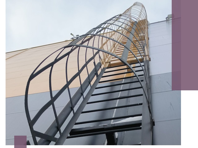 Изготовление и монтаж пожарных лестниц в Сарове профессионально