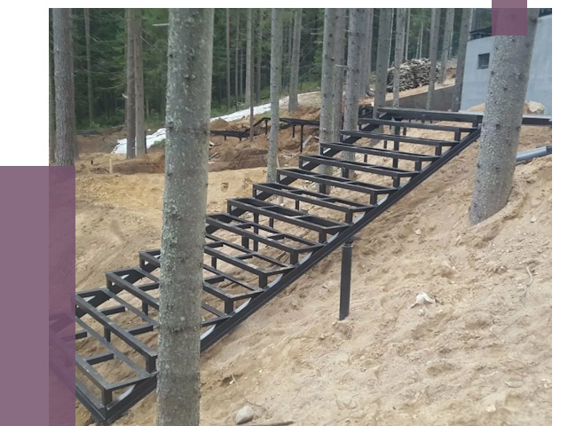 Монтаж металлических лестниц в Сарове от 13800 руб. 