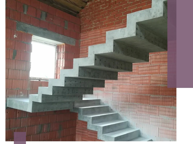 Бетонные лестницы под ключ в Сарове: монтаж, демонтаж, ремонт