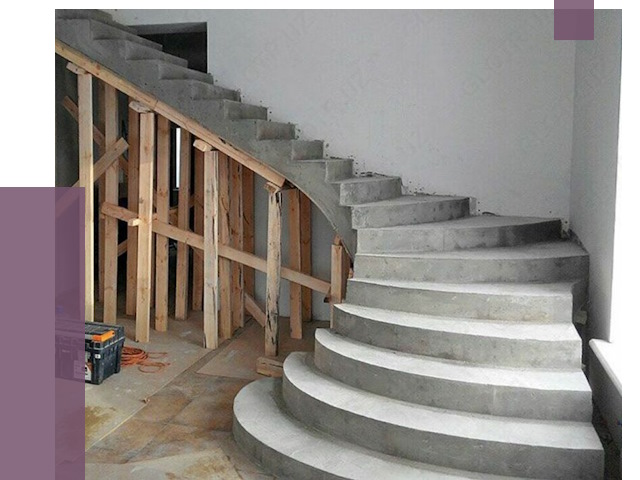 Изготовление бетонных лестниц под ключ в Сарове от 20309 руб. | ПРОЛЁТ-Сро