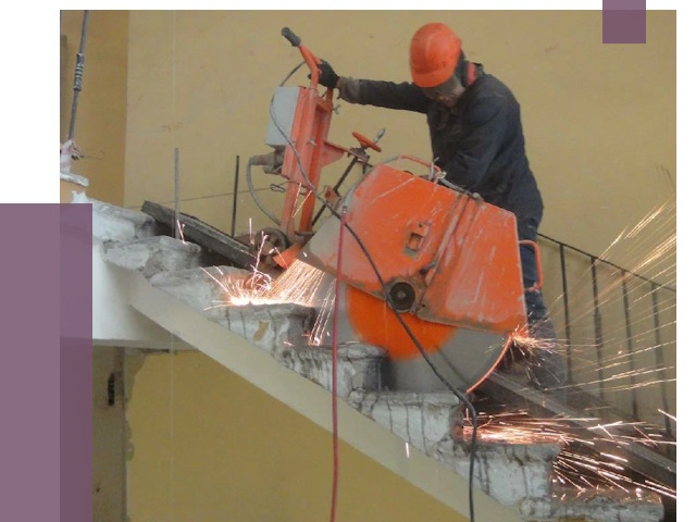 Демонтаж бетонных лестниц в Сарове от 4687 руб. за м2 | ПРОЛЁТ-Сро