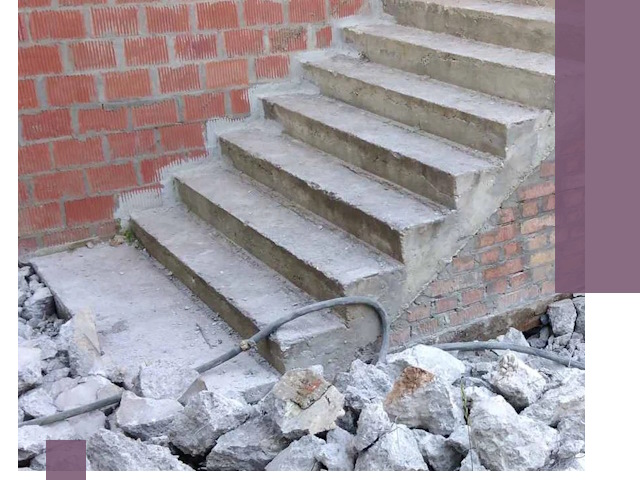 Демонтаж бетонных лестниц в Сарове: быстро и безопасно