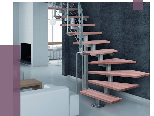 Модульные лестницы в Сарове от 17185 руб. — купить в ПРОЛЁТ-Сро