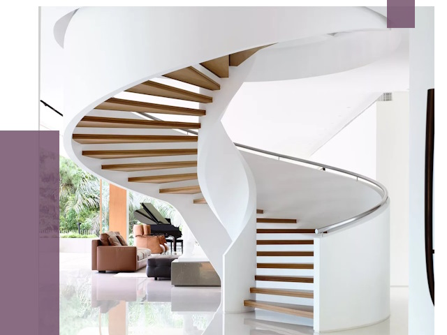 Винтовые лестницы в Сарове под ключ от 49471 руб. | ПРОЛЁТ-Сро