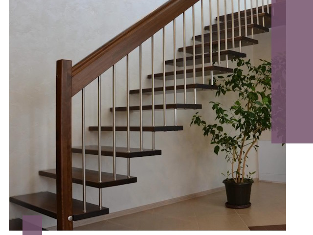 Лестницы на больцах под ключ в Сарове – изготовление и монтаж