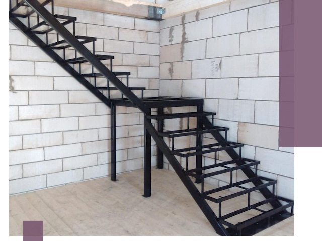 Лестницы на металлокаркасе под ключ в Сарове — изготовление и монтаж