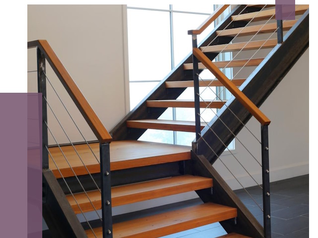 Изготовление лестниц на металлокаркасе в Сарове от 19268 руб. | ПРОЛЁТ-Сро