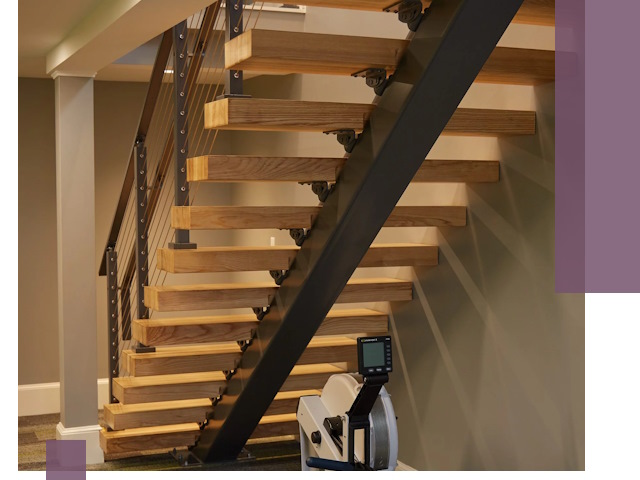 Лестницы на монокосоурах под ключ в Сарове - изготовление и монтаж