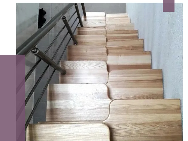 Лестницы гусиный шаг в Сарове от 13279 руб. под ключ | ПРОЛЁТ-Сро