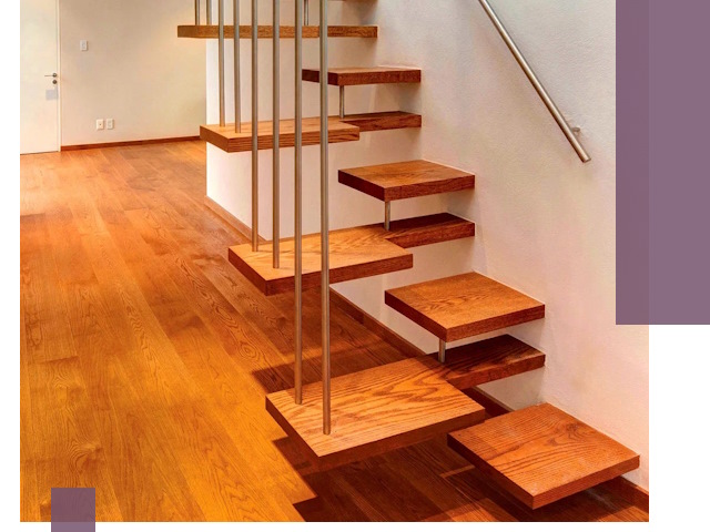 Лестницы «гусиный шаг» на заказ в Сарове для узких пространств