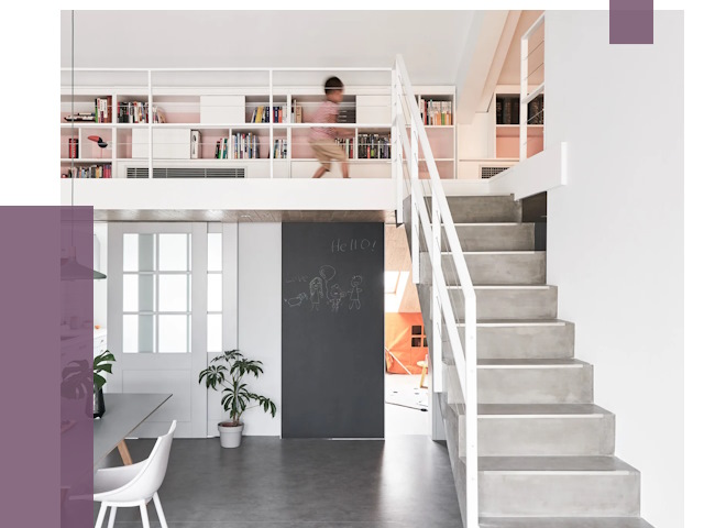 Лестницы для двухуровневой квартиры в Сарове от 179659 руб. | ПРОЛЁТ-Сро