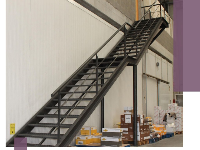 Лестницы для производства в Сарове — изготовление и монтаж