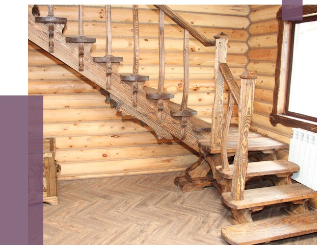 Лестницы в баню в Сарове от 19476 руб. — изготовление | ПРОЛЁТ-Сро