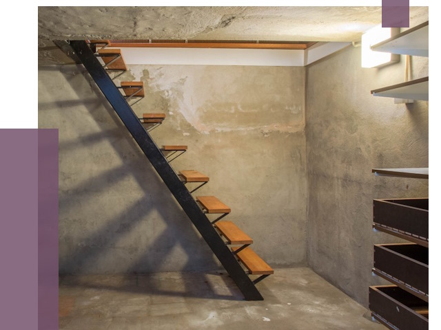Лестницы в подвал в Сарове от 13383 руб. — монтаж | ПРОЛЁТ-Сро