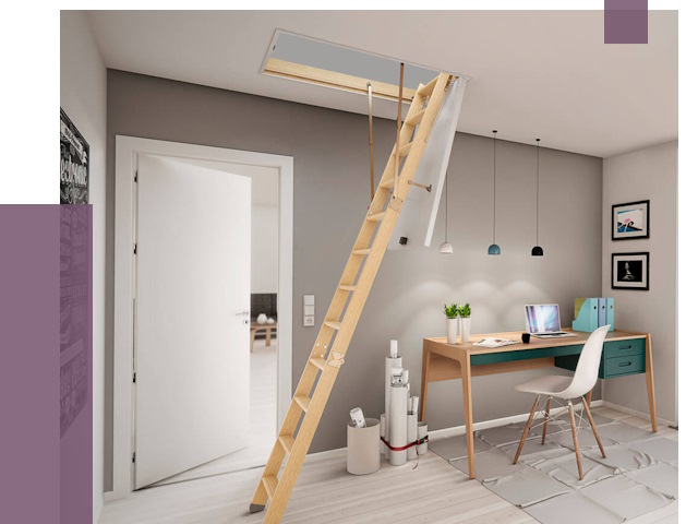 Чердачные лестницы в Сарове — от 14841 руб. | ПРОЛЁТ-Сро