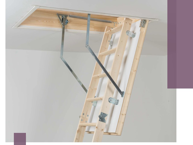 Установка чердачной лестницы под ключ в Сарове