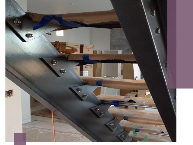 Усиление лестничных конструкций и усиление опор в Сарове