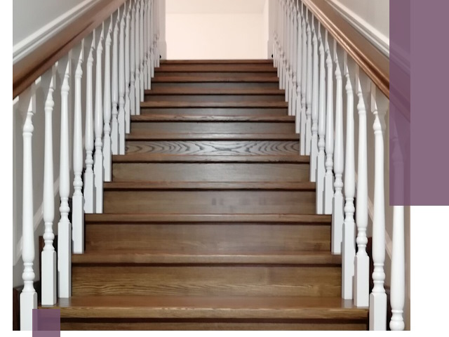 Лестницы из ясеня на заказ в Сарове — изготовление и монтаж