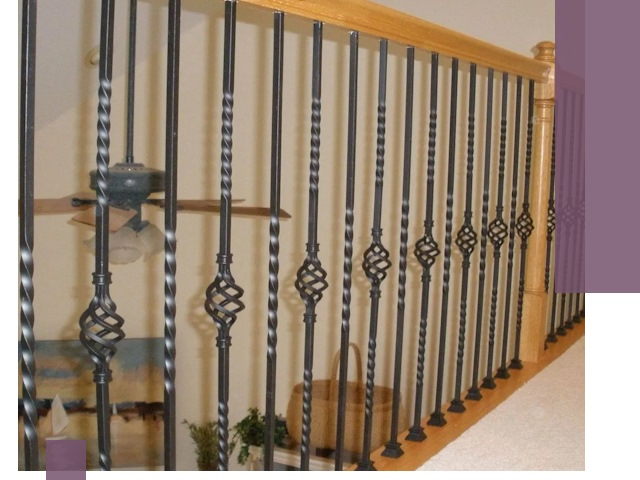 Изготовление и монтаж кованных перил в Сарове под ключ