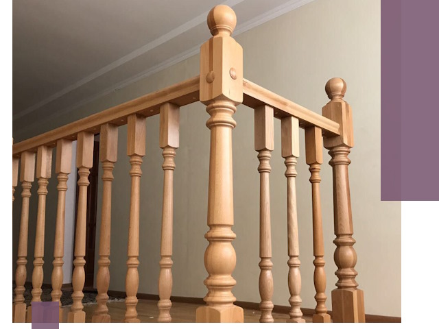 Деревянные перила на заказ в Сарове: монтаж и изготовление