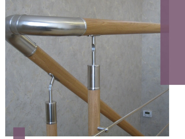 Комбинированные перила на заказ в Сарове — монтаж и производство