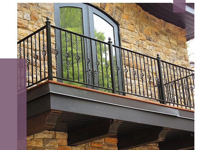 Балконные ограждения в Сарове от 8176 руб. — купить | ПРОЛЁТ-Сро