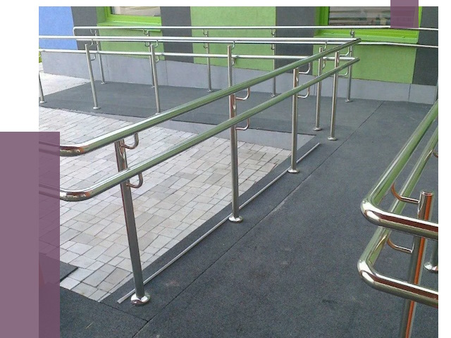 Ограждения пандусов в Сарове от 4426 руб. монтаж | ПРОЛЁТ-Сро