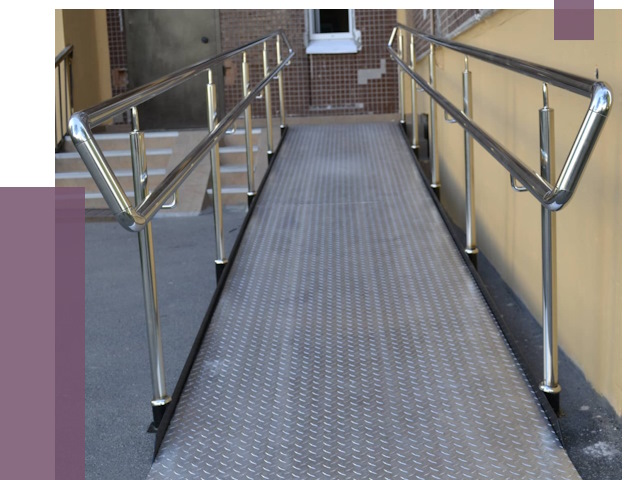 Пандусы в Сарове от 12498 руб. — установка для инвалидов | ПРОЛЁТ-Сро