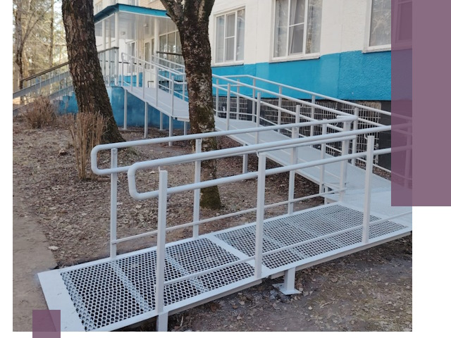 Пандусы под ключ в Сарове: изготовление, монтаж и демонтаж