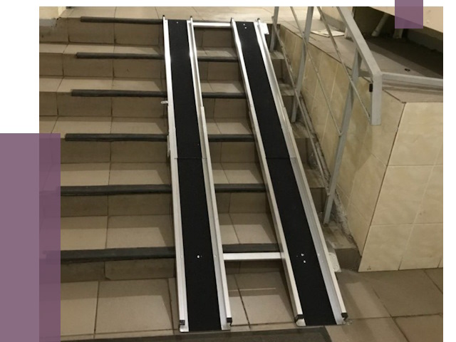 Установка пандуса в подъезд в Сарове от 8124 руб. под ключ | ПРОЛЁТ-Сро