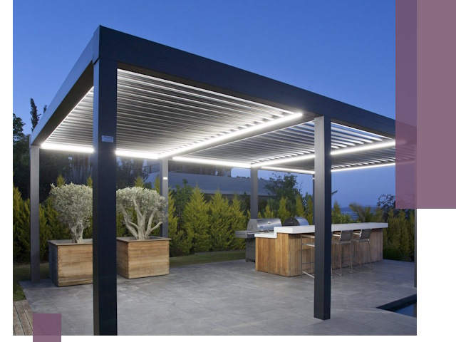 Навесы отдельно стоящие под ключ в Сарове из металла и поликарбоната