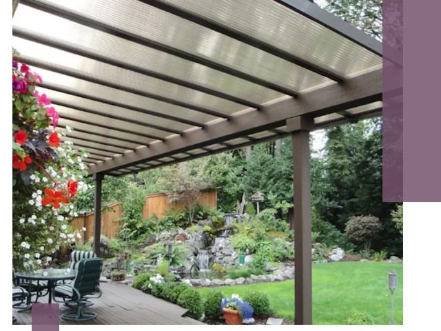 Навесы из поликарбоната под ключ в Сарове быстро и надёжно