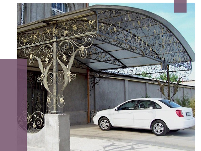 Кованые навесы в Сарове от 14841 руб. | ПРОЛЁТ-Сро