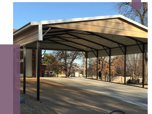 Двускатные навесы в Сарове от 8176 руб.  | ПРОЛЁТ-Сро