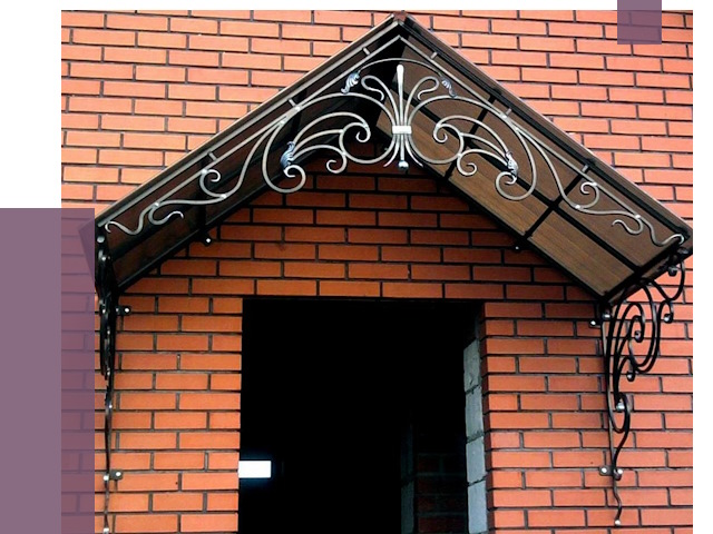 Металлические козырьки в Сарове от 10884 руб. 