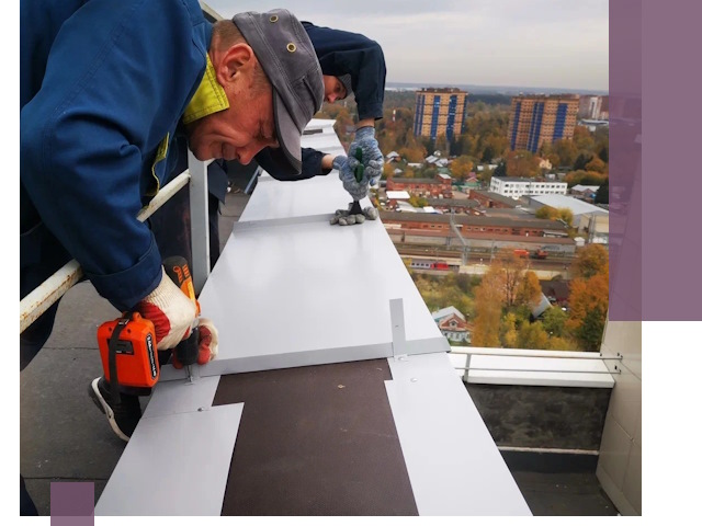 Монтаж парапетов в Сарове — установка прочных металлических ограждений