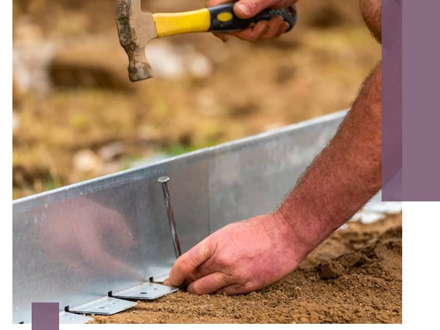 Монтаж металлических бордюров в Сарове быстро и качественно