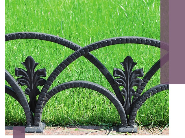 Декоративные металлические бордюры под ключ в Сарове