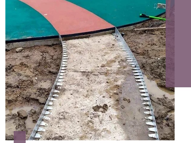 Металлические бордюры для дорожек в Сарове — монтаж и изготовление