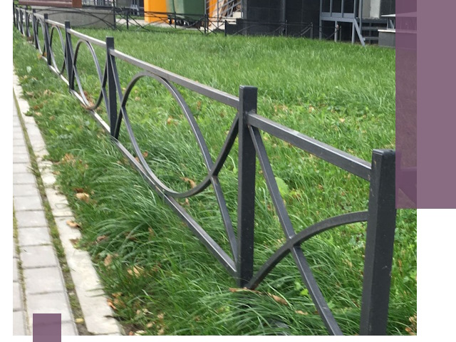 Газонные ограждения из металла в Сарове — монтаж и продажа