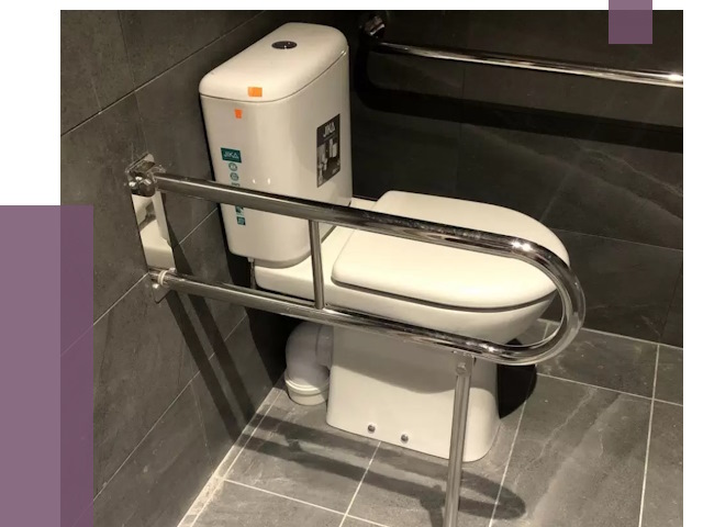 Поручни для санузлов в Сарове от 4374 руб. | ПРОЛЁТ-Сро